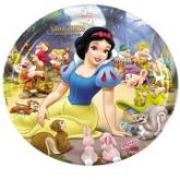 Prato descartavel Branca de Neve